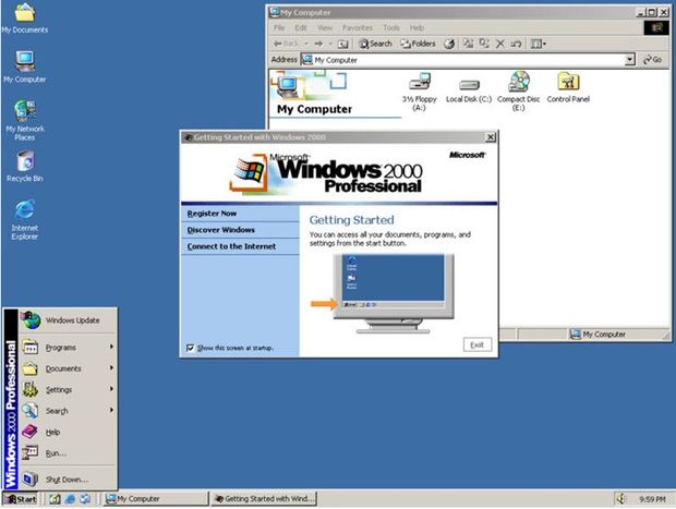 تاریخچه نسخه های سیستم عامل ویندوز مایکروسافت  . آموزشگاه رایگان خوش آموز