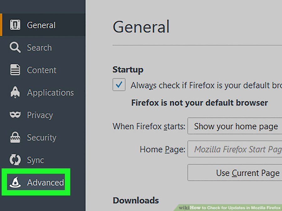 بروزرسانی در Firefox . آموزشگاه رایگان خوش آموز