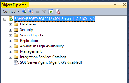 2. آموزش SQL Server به زبان ساده. ورود به محیط اس کیو ال سرور