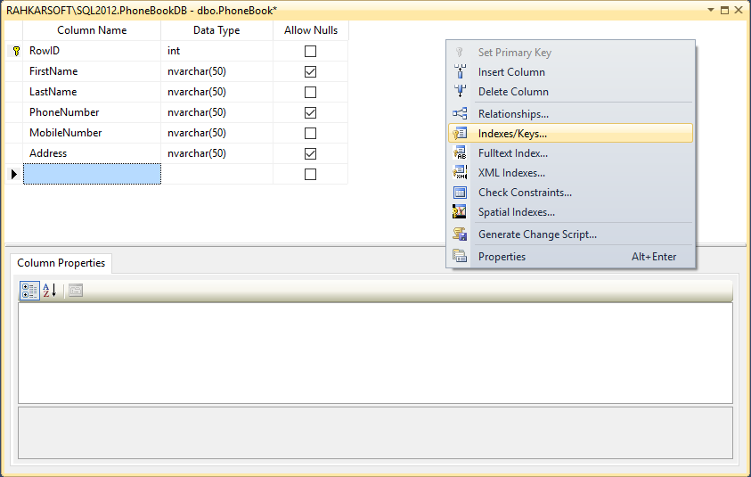9. آموزش SQL Server به زبان ساده. جلوگیری از ثبت داده های تکراری در یک فیلد جدول