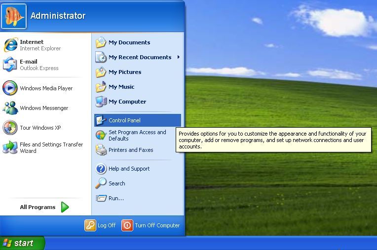 تغییر عکس کاربران در ویندوز XP . آموزشگاه رایگان خوش آموز