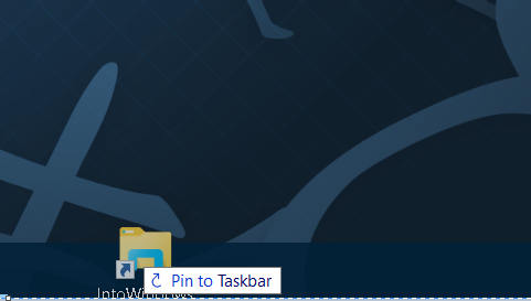 pin کردن پوشه ها به taskbar ویندوز 10 . آموزشگاه رایگان خوش آموز