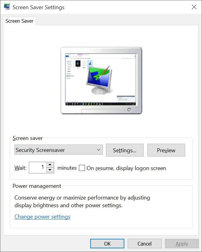 فعال کردن Screen Saver در ویندوز 10 . آموزشگاه رایگان خوش آموز