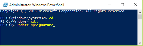 آپدیت کردن Windows defender با دستورات Powershell . آموزشگاه رایگان خوش آموز
