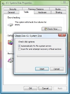 استفاده از ابزار Check Disk در ویندوز . آموزشگاه رایگان خوش آموز