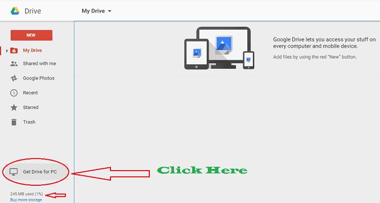 بک آپ گیری از کامپیوتر در Google Drive . آموزشگاه رایگان خوش آموز