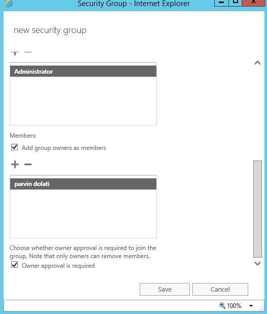 آموزش مایکروسافت exchange server 2016 - بخش Groups - ایجاد Security Group . آموزشگاه رایگان خوش آموز
