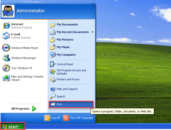 غیرفعال کردن فایروال در ویندوز XP . آموزشگاه رایگان خوش آموز