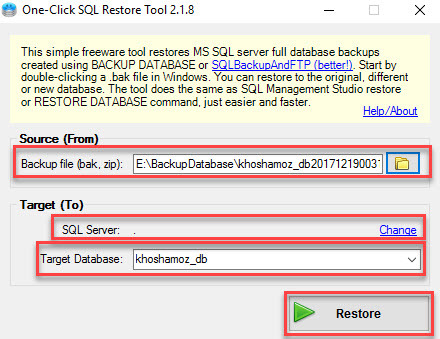 Backup گیری از SQL Server - پارت دوم . آموزشگاه رایگان خوش آموز