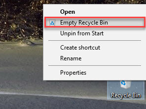 خالی کردن recycle bin با دستورات Shell . آموزشگاه رایگان خوش آموز