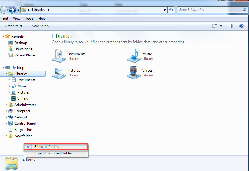 عدم نمایش Control panel در File Explorer . آموزشگاه رایگان خوش آموز