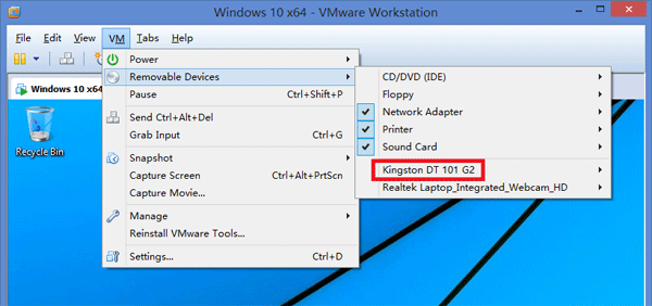 عدم شناسایی USB device ها در VMware Workstation . آموزشگاه رایگان خوش آموز