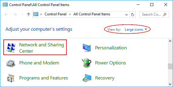 فعال یا غیرفعال کردن File and Printer Sharing در ویندوز . آموزشگاه رایگان خوش آموز