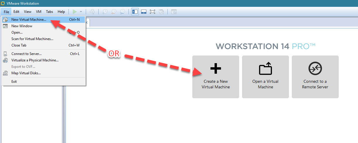ایجاد VM در VMWare Workstation . آموزشگاه رایگان خوش آموز
