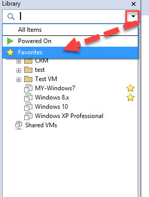 Favorite کردن VM در VMWare Workstation . آموزشگاه رایگان خوش آموز