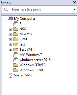گروه بندی VM ها در VMware workstation . آموزشگاه رایگان خوش آموز
