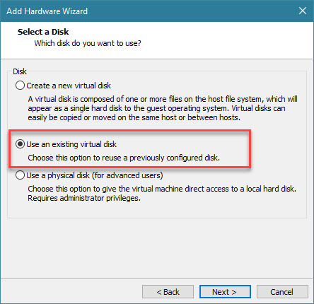 افزودن هارد دیسک موجود به VM در vmware workstation . آموزشگاه رایگان خوش آموز