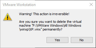 Remove یا Delete کردن VM در VMware workstation . آموزشگاه رایگان خوش آموز
