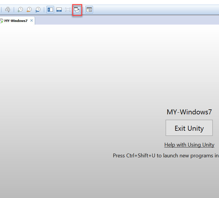 Unity Mode در VMWare Workstation . آموزشگاه رایگان خوش آموز
