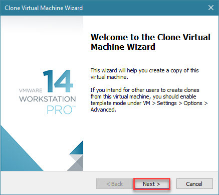 Clone گرفتن از VM در VMWare Workstation . آموزشگاه رایگان خوش آموز