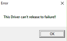 برطرف کردن ارور The driver can’t release to failure error . آموزشگاه رایگان خوش آموز