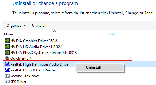 ارور no audio output device is installed