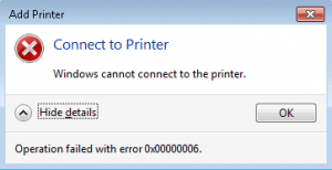 برطرف کردن ارور Windows cannot connect to the printer . آموزشگاه رایگان خوش آموز