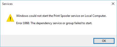 پرینت نگرفتن به علت استارت نشدن سرویس Print Spooler . آموزشگاه رایگان خوش آموز