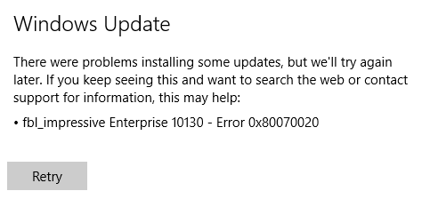 برطرف کردن ارور Windows Update Error 0x80070020 . آموزشگاه رایگان خوش آموز