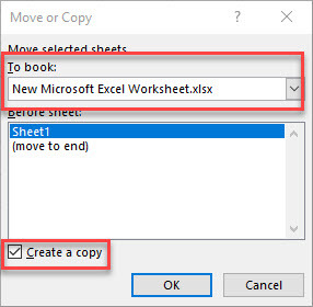 Copy یا Move یک Sheet در اکسل . آموزشگاه رایگان خوش آموز