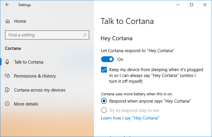 فعال کردن کورتانا در پنجره Lock Screen ویندوز  . آموزشگاه رایگان خوش آموز