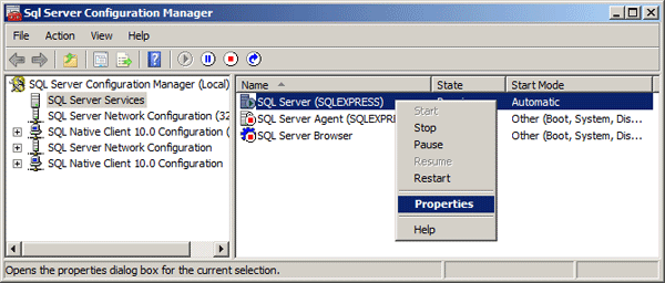 استارت SQL Server در حالت Single User Mode یا تک کاربره . آموزشگاه رایگان خوش آموز