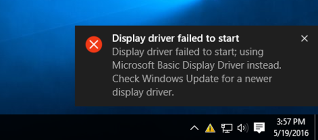 برطرف کردن ارور Display driver failed to start در ویندوز . آموزشگاه رایگان خوش آموز