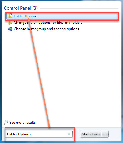 روش های باز کردن Folder option در ویندوز . آموزشگاه رایگان خوش آموز