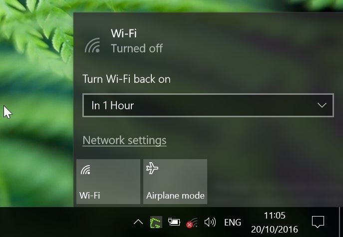 فعال شدن Wi-Fi در ویندوز طبق زمان بندی . آموزشگاه رایگان خوش آموز