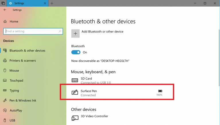 مشاهده میزان درصد باتری دستگاه های Bluetooth متصل به سیستم در ویندوز 10 . آموزشگاه رایگان خوش آموز