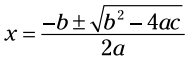 فرمول حل معادله درجه دوم (Quadratic Formula)