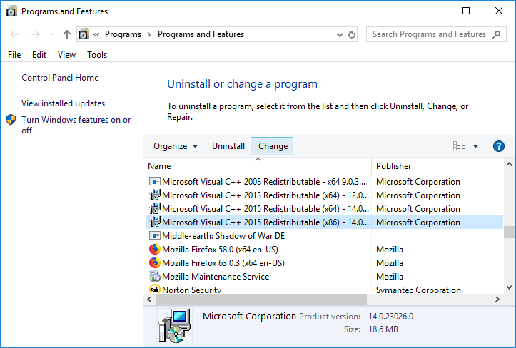رفع ارور 0x80240017 - Undefined error هنگام نصب Microsoft Visual C++ 2015 Redistributable  . آموزشگاه رایگان خوش آموز