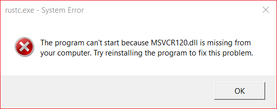 رفع ارور MSVCR120.dll در ویندوز . آموزشگاه رایگان خوش آموز