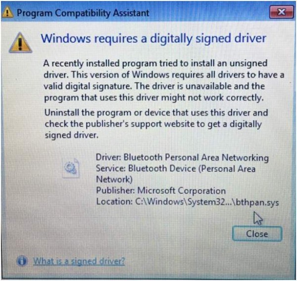 رفع ارور Windows requires a digitally signed driver در زمان نصب درایور . آموزشگاه رایگان خوش آموز