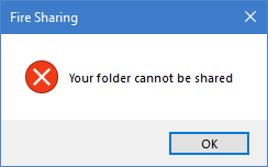 خطای Your folder cannot be shared هنگام Share کردن فولدر در ویندوز . آموزشگاه رایگان خوش آموز