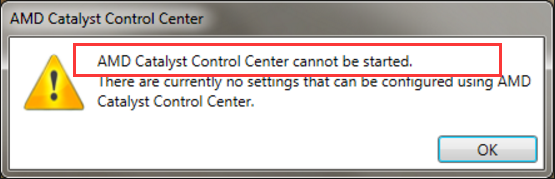 رفع ارور AMD Catalyst Control Center cannot be started . آموزشگاه رایگان خوش آموز