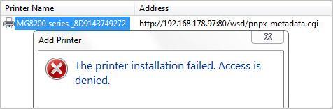 رفع ارور the printer installation failed. access is denied هنگام نصب پرینتر . آموزشگاه رایگان خوش آموز