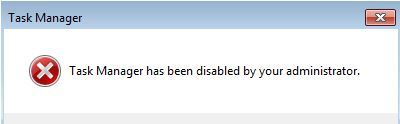 رفع ارور Task Manager has been disabled by your administrator . آموزشگاه رایگان خوش آموز