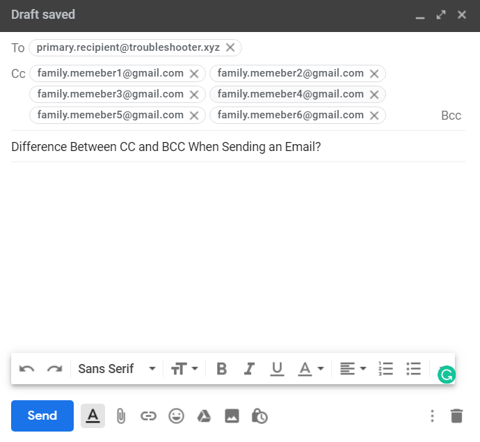 تفاوت بین To و CC و BCC در ایمیل چیست . آموزشگاه رایگان خوش آموز