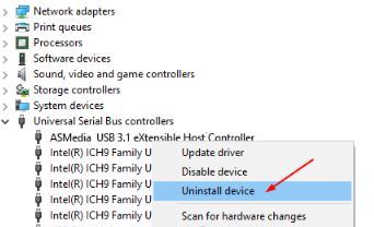 رفع مشکل ASMedia USB 3.1 در Device manager . آموزشگاه رایگان خوش آموز