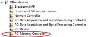 رفع مشکل PCI Memory Controller در ویندوز . آموزشگاه رایگان خوش آموز
