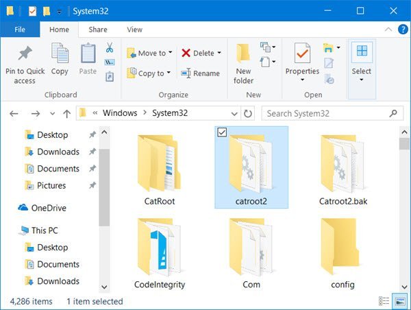 رفع مشکلات Windows update- فولدرهای catroot2 و Catroot چیست؟ چگونه مشکل ویندوز آپدیت را با ریست کردن آنها حل کنیم؟ . آموزشگاه رایگان خوش آموز