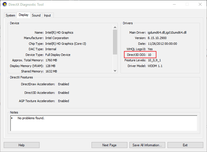 رفع ارور No Directx 10 or 11 adapter or runtime found در ویندوز . آموزشگاه رایگان خوش آموز