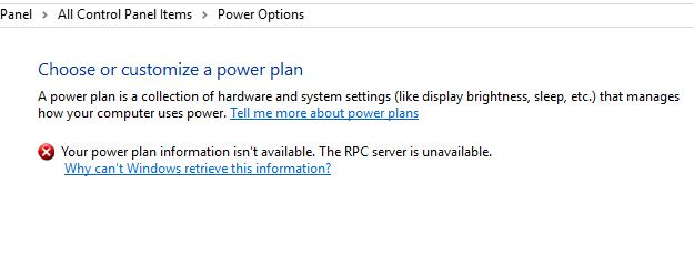 رفع ارور Power Plan Information Not Available در ویندوز . آموزشگاه رایگان خوش آموز